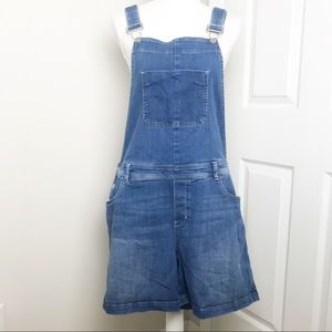Calvin Klein Denim Overall Shorts